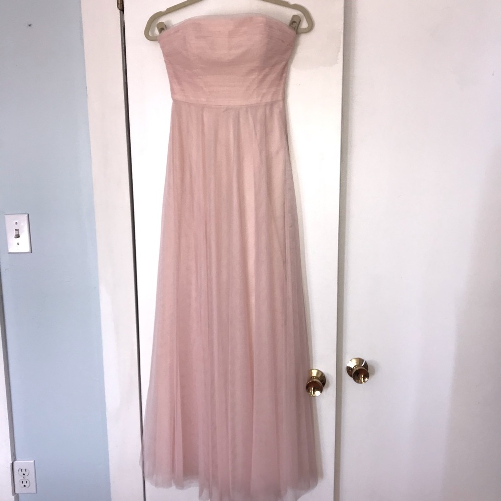 Jenny Yoo Ryder Convertible Blush size 0 dress